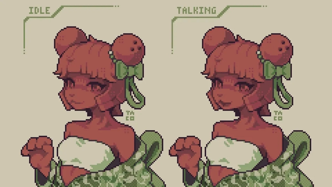 Pixel GIFtuber Model by tacocrepe (@tacocrepe)