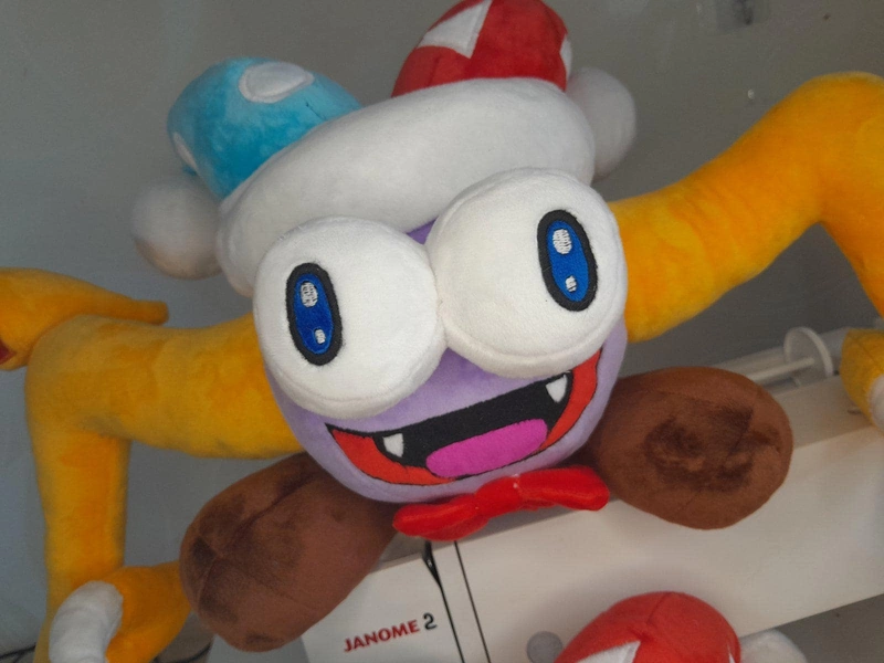 Marx Kirby the cosmic jester. Kirby . Large plush toy. Size 10*30 inch