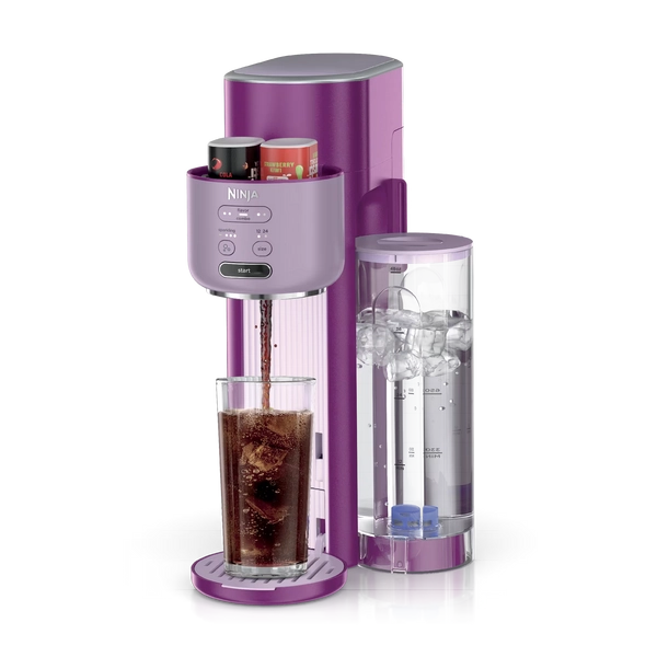 Ninja Thirsti™ Drink System and Soda Machine in Pink
