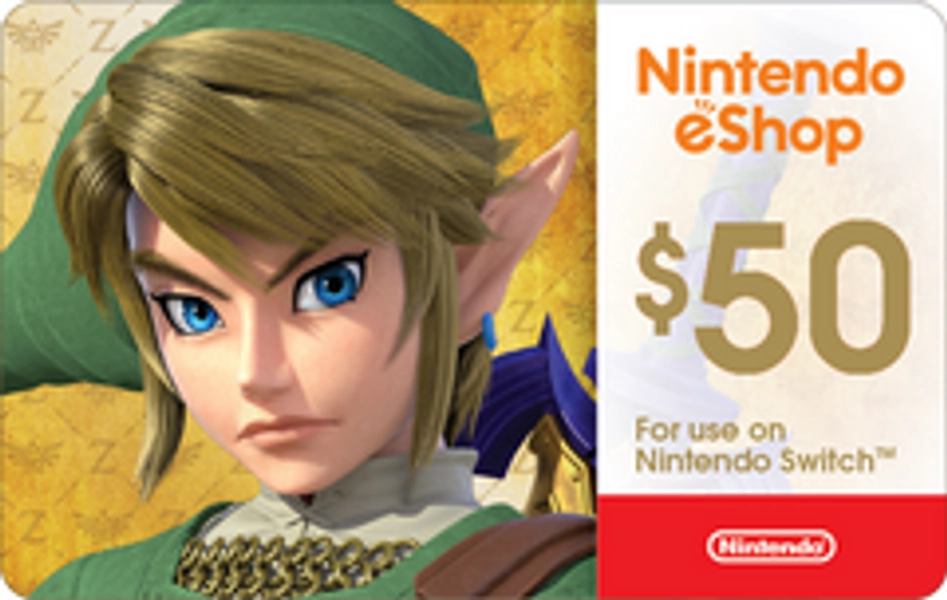 Nintendo $50 eGift $50 Gift Card