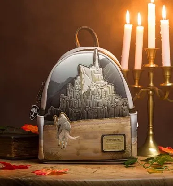 Loungefly The Lord Of The Rings Minas Tirith Mini Backpack