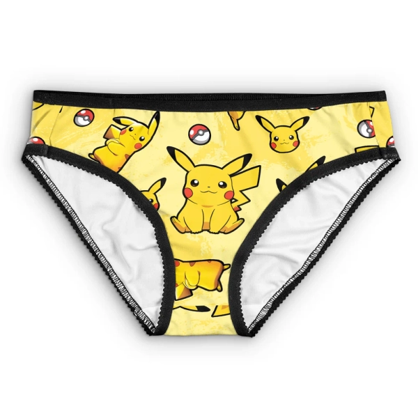 Pikachu Pattern Pokemon Panties
