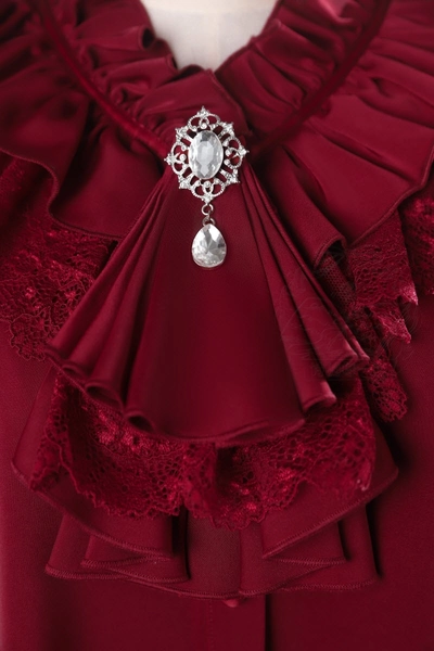 Day and Night New Version Gothic Ouji Lolita Necktie With Bow