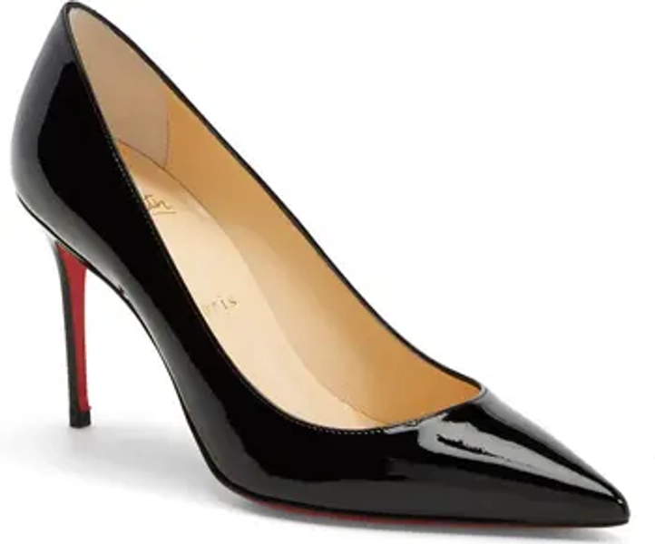 Kate Pointed Toe Patent Leather Pump