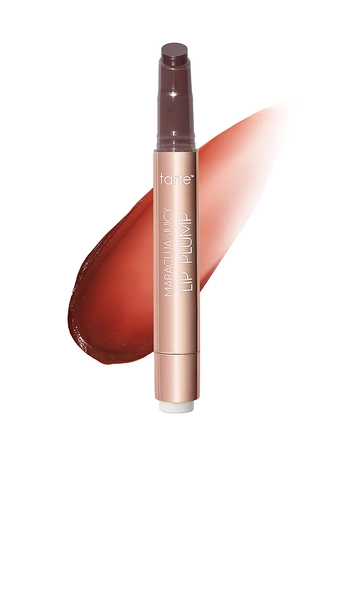 tarte Maracuja Juicy Lip Plump in Honeysuckle.