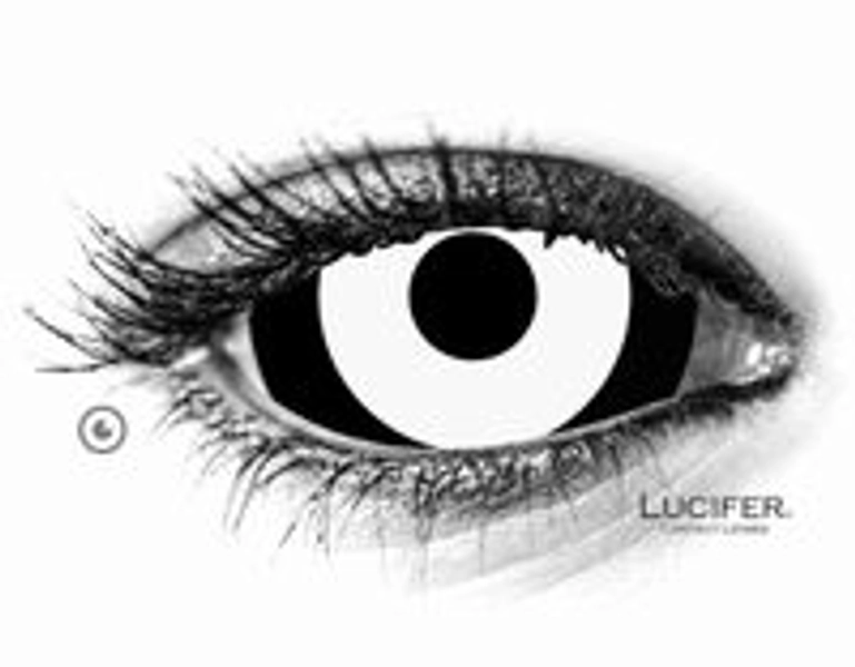 Negative Sclera contact lenses