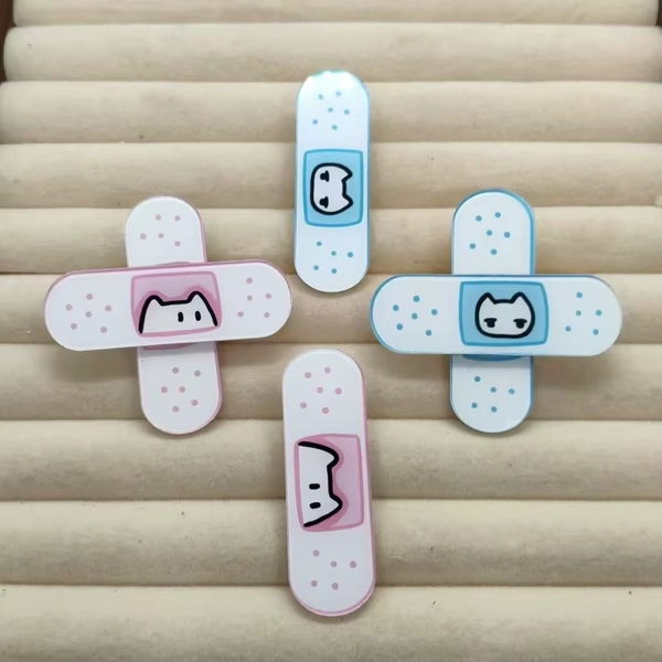 Bandage hairclips! 