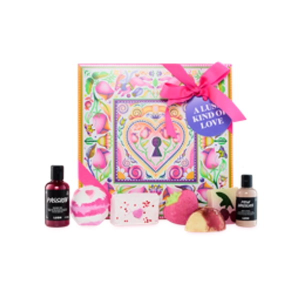 A Lush Kind Of Love gift basket