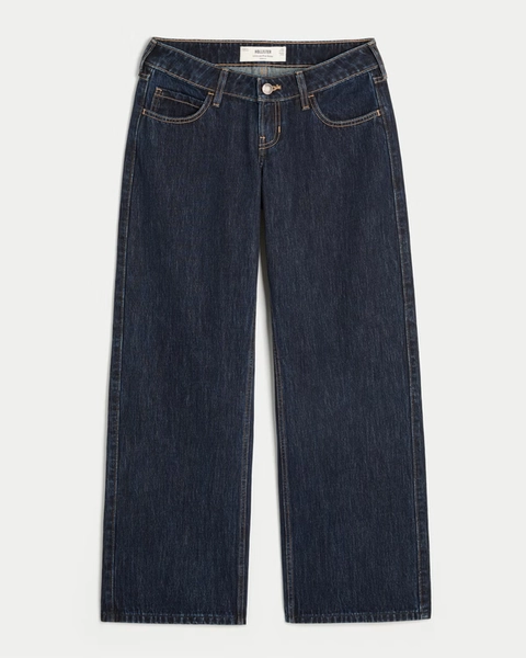 Ultra Low-Rise Baggy Jeans