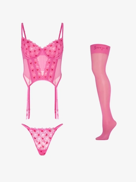 Hearts A Flutter 3-Piece Set - Savage