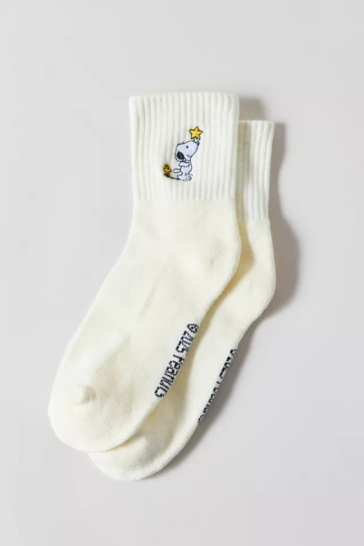 Peanuts Snoopy Icon Quarter Crew Socks