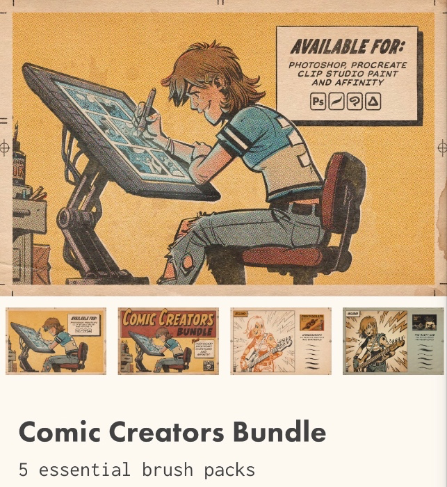 TGTS Comic Creators Bundle