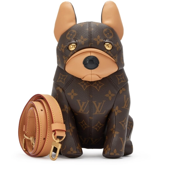 Louis Vuitton  Brown Monogram Coated Canvas Pooch Dog Bag Gold Hardware, 2025 Available For Immediate Sale At Sotheby’s