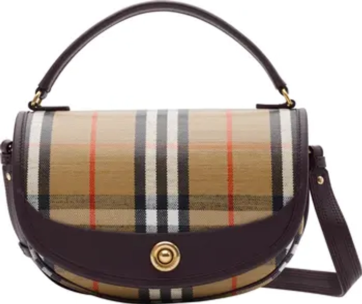 Highlands Coated Canvas Top Handle Bag