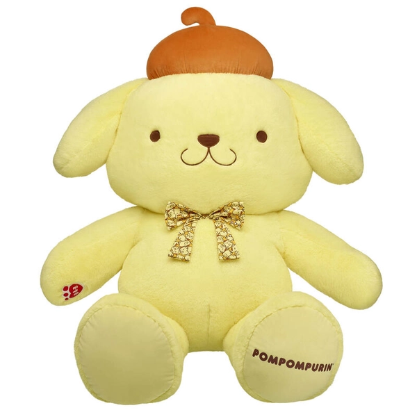 Hello Kitty® and Friends Giant Pompompurin™ & Gift Bow | Build-A-Bear®
