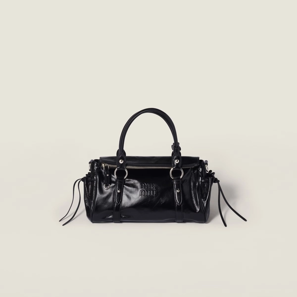 Miu Miu Glossy leather handbag