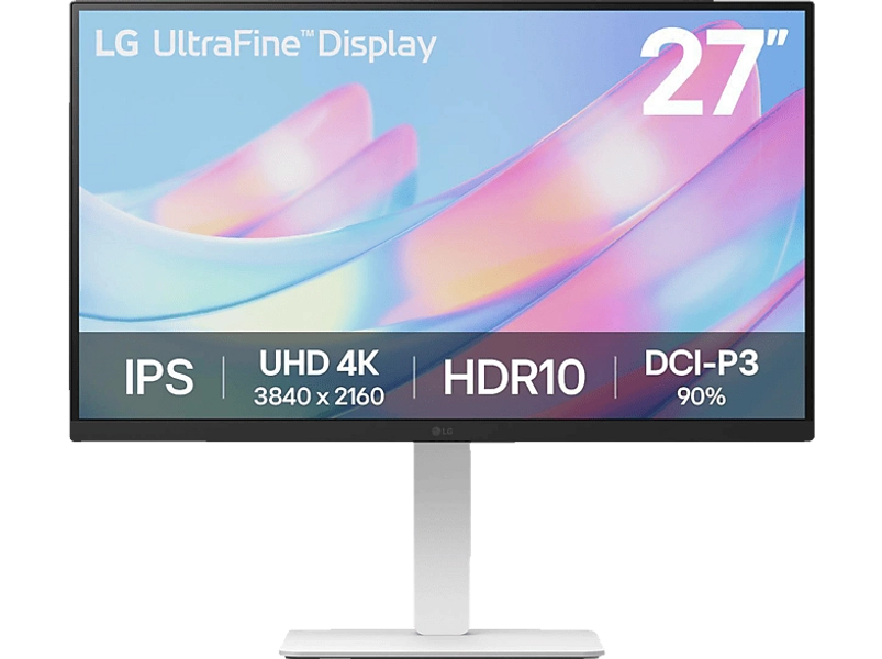 LG 27US550-W 27 Zoll UHD 4K Monitor 5 ms Reaktionszeit 60 Hz | MediaMarkt
