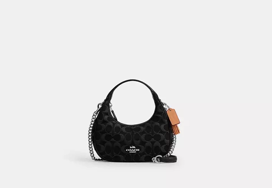Carmen Mini Crossbody Bag In Signature Denim