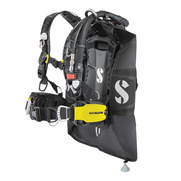 Hydros Pro 2 BCD, W/BPI, Black/Yellow, XS