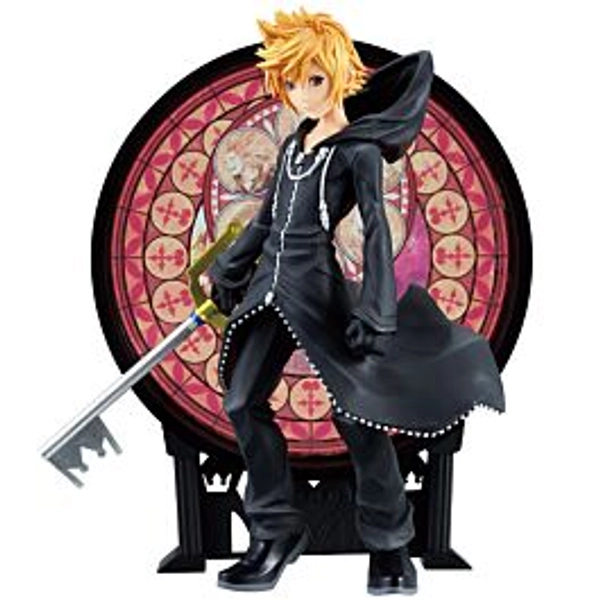 Ichiban Kuji Kingdom Hearts Linking Hearts Kuji Game LAST RARE PRIZE Roxas Stained Glass Figurine
