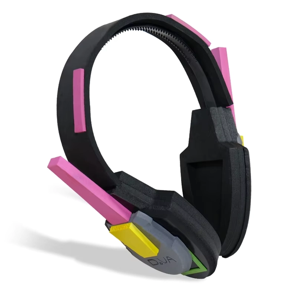 Spiel OW D.Va Kopfhörer Hana Song Dva Kopfhörer Requisiten Cosplay Zubehör Weihnachten Halloween Party Kostüm Requisiten - AliExpress 200000532