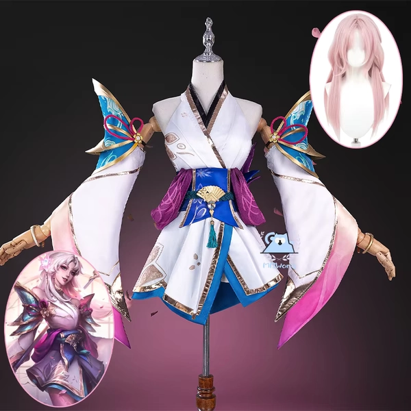 League of Legends Prestige Spirit Blossom Lux Wig