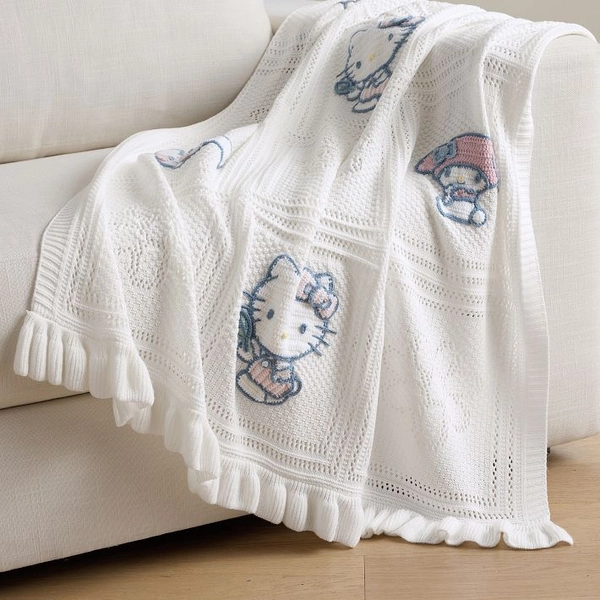 Hello Kitty® & Friends Crochet Throw