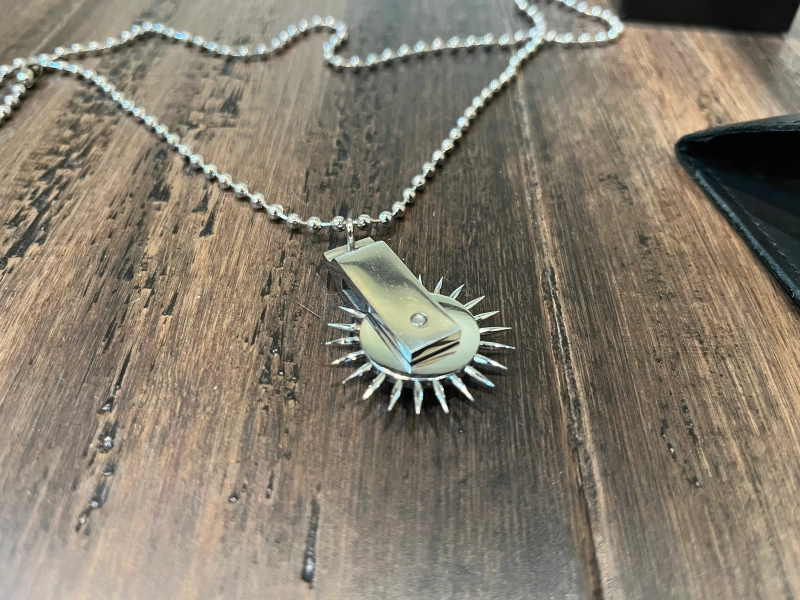 Wartenberg Wheel Necklace