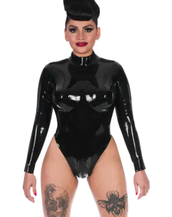 Latex Leotard