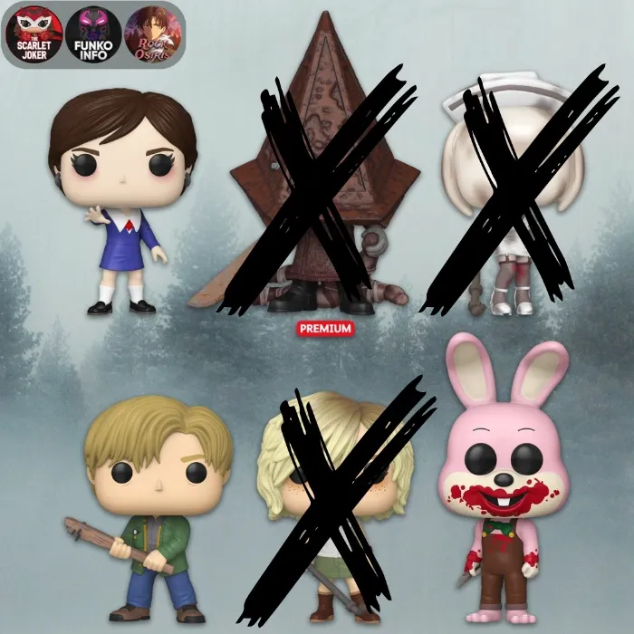 Silent Hill Funko Pop! - 6 characters