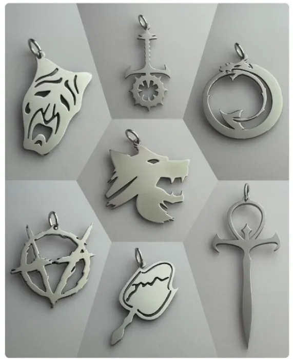 Vampire: The Masquerade necklace