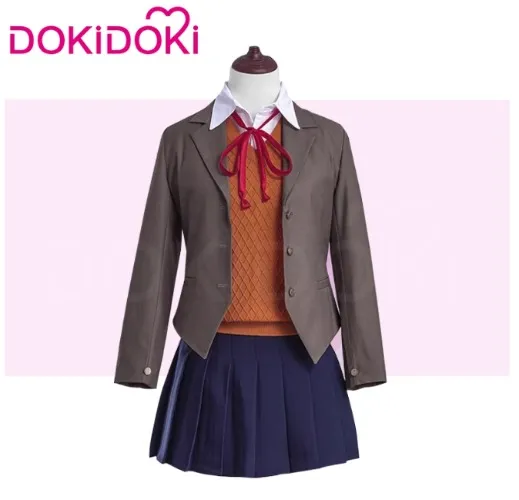 DokiDokiCOS - DOKIDOKI现货心跳文学部 纱世里 夏树 莫妮卡优里cosplay西式制服