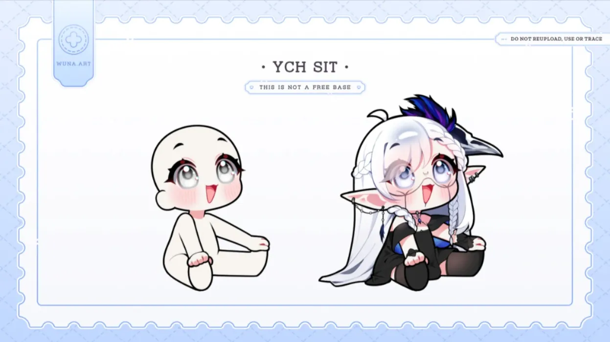 Sit emote by Wuna