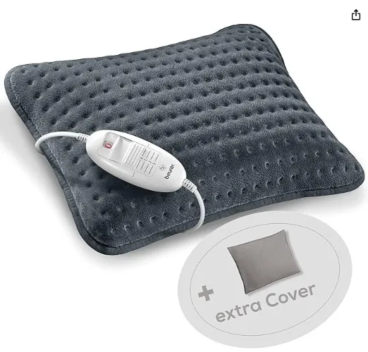 HEATED PILLOW 🤍 Beurer HK 48 Cosy Grey 