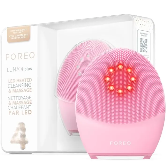 🩷 FOREO Luna 4 Plus Facial Care Red LED Cleansing & Microcurrent