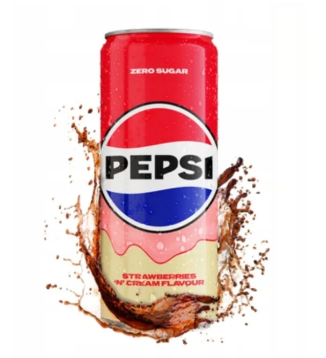 24 PACK Pepsi Strawberries & Cream