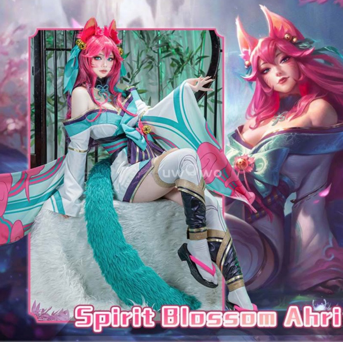 Spirit Blossom Ahri cosplay
