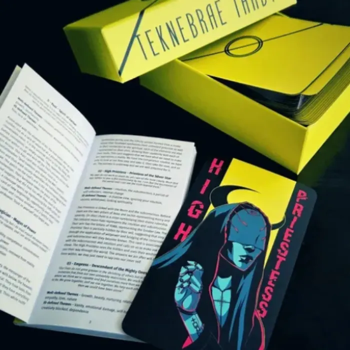 Teknebrae Tarot Deck - v2.0 with Rigid Box and Guide Booklet