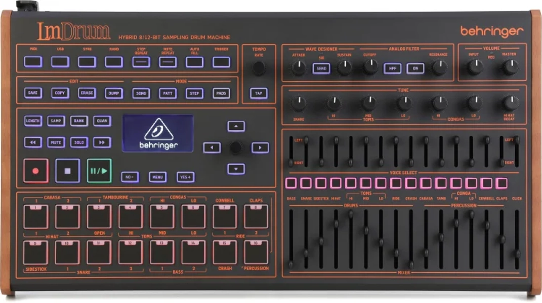 LmDrum Hybrid Sampling Drum Machine