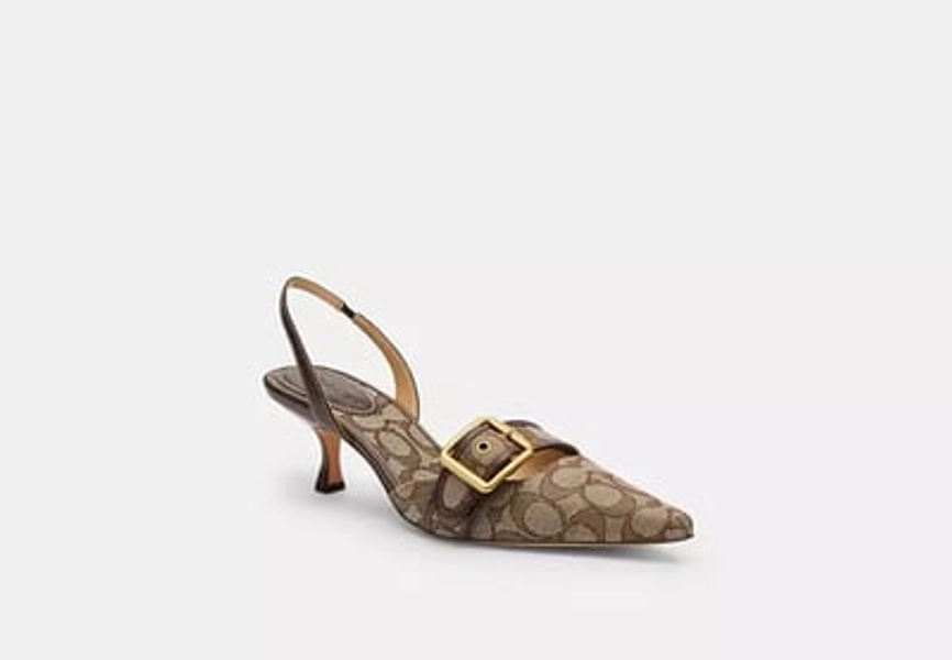 Margot Slingback In Signature Jacquard