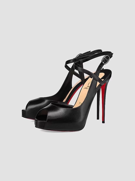 Jenlove Alta Leather 120MM Strappy Pumps