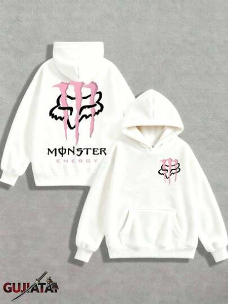 Dirt Bike Motorcycle Cross-Country Race Fox Racing Monster Energy Ink Pink Off-Road Vehicle Hoodie T-Shirt Dirtbike Clothing Men Women Boys Girls SCar Unisex LORA Archer