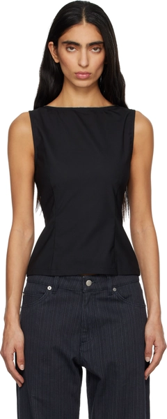 Black Fase Tank Top M size