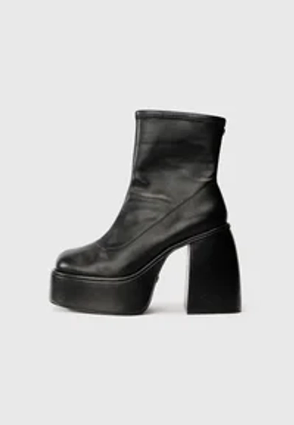 HEART SOCK - Bottines à talons hauts - black