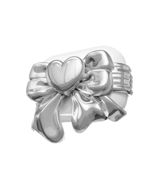 앤어애쉬(ANDAASH) Airpods BOW 01 SILVER - 후기 | 무신사