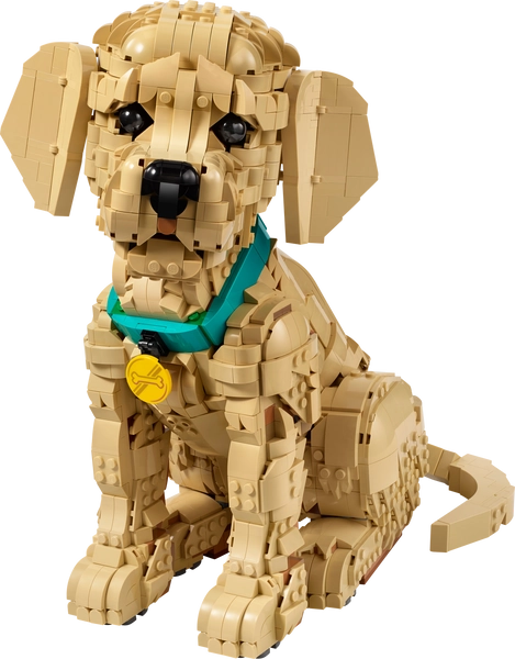 New LEGO® Icons #11384 Golden Retriever Puppy