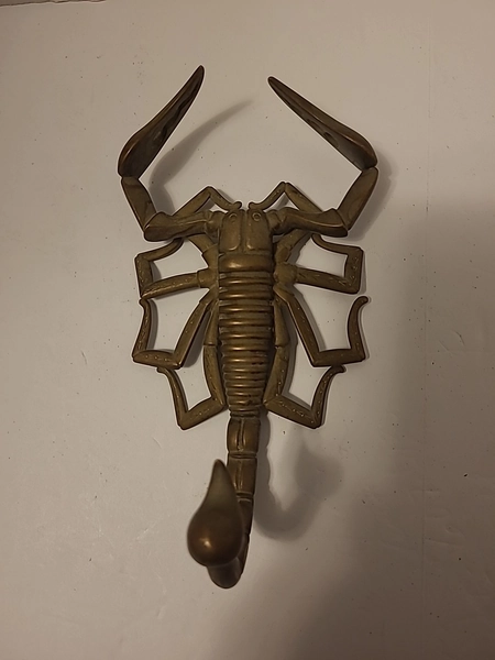 Scorpion Brass Hook