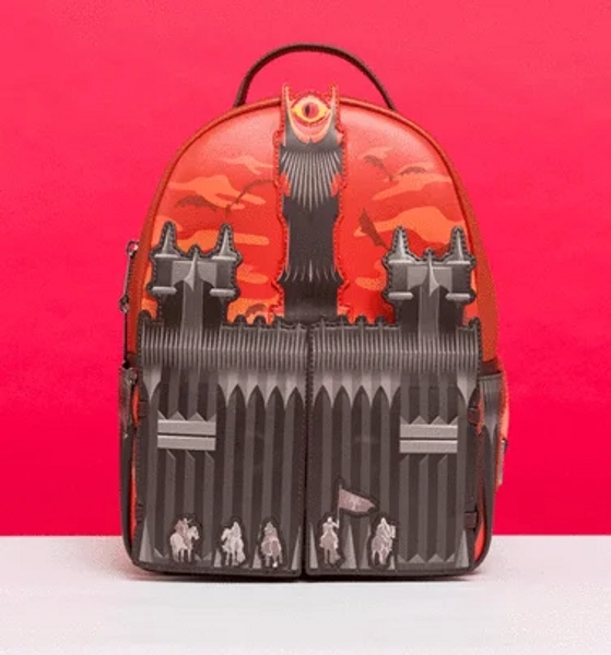 Loungefly The Lord Of The Rings Black Gates Mini Backpack