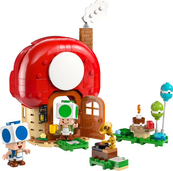 Toads huisfeestje