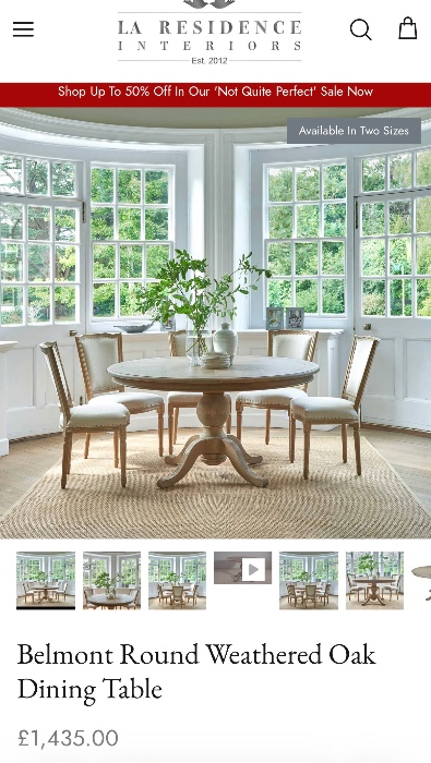 Stunning kitchen table 